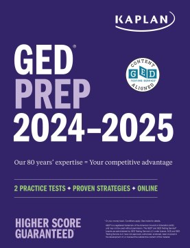 Kaplan GED Test Prep 2024-2025